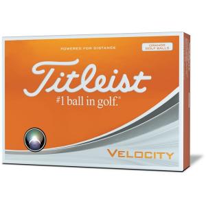Titleist Golf Ball Velocity Orange 12 Pack (10-15 Days)