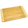 Home Basics® Two Tone Bamboo Cutting Board 12"x18