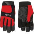 Synthetic Leather Palm Mechanic Style Glove (XL-22301)