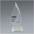 Premier 2 Plus Award - 4.25" x 11" with a second glass overlay