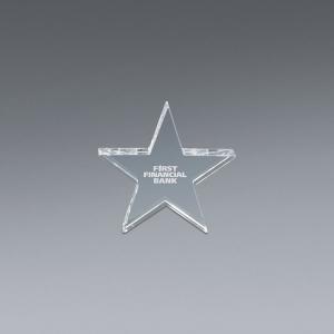 Star Paperweight Small - 4 " x 4 "