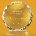 Bedford Round Decorative Edged Award