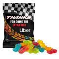 Clever Candy 2oz. Full Color DigiBag with Gummy Racecars