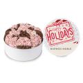 Crushed Peppermint Chocolate French Sable Cookie in Gift Tin-Large