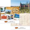 Full Colour Let's Travel Spiral Wall Calendar