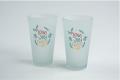 Frosted Pint Glass Set Of 2