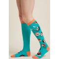 High quality nylon cotton blend knee socks - Ocean Import
