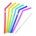 Bent Silicone Straw