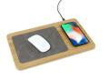 Auden Bamboo Wireless Charging Mouse Pad