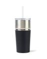 Emery 2-in-1 Double Wall Stainless Tumbler - 16 Oz.