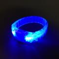 LIGHT-UP BRACELET - BLUE-BATTERIES (2 x AG3) INCLUDED - REPLACABLE