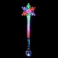 21'' SNOWFLAKE MAGIC BALL WAND - 3 AAA BATERIES INCLUDED & REPLACABLE