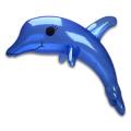 Clear dolphin inflatable 36"
