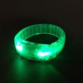 LIGHT-UP BRACELET - GREEN - BATTERIES (3 x AG3) INCLUDED - REPLACABLE - Printed