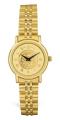 Ladies Gold Wristwatch w/ Gold Dial