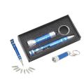 S12 Gift set KF100 Keychain flashlight & KM401 Screwdriver