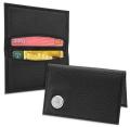 Leather Credit Card Wallet w/Presentation Box