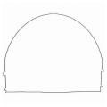 Blank Arched Canopy Wall (10'x10')
