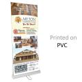 33.5" w x 80" h Retractable Banner & Stand - Double Sided