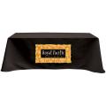 Flat 4-sided Table Cover - fits 8 foot standard table: Poly-Cotton