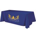 Flat 3-sided Table Cover - fits 8 foot standard table: Polyester