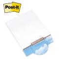 Post-it® Custom Printed Angle Note Pads &mdash; Circle 4 x 5-3/4 &nbsp; Circle - 100-sheets / 2 color
