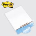 Post-it® Custom Printed Angle Note Pads &mdash; Circle 4 x 5-3/4 &nbsp; Circle - 150-sheets / 3 & 4 Color