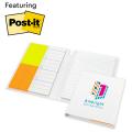 Essential Journal featuring Post-it® Notes and Flags &mdash; Option 1 - One Size / Full-color digital in designated area on cover