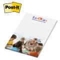 Post-it® Custom Printed Notes Dynamic Print 4 x 6 - 25-sheets / Full-color Dynamic Print