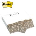 Post-it® Custom Printed Angle Note &mdash; Diamond 4 x 3-3/4 &nbsp; Diamond - 100-sheets / 1 Color