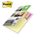 Post-it® Personal Organizer Pak - 25-sheets / 4 Color Process, 80 Arrow Flags