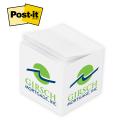 Post-it® Custom Printed Notes Cube 2-3/4" x 2-3/4" x 2-3/4" - One Size / 1 spot color, 1 design side print