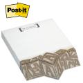 Post-it® Custom Printed Angle Note Pads &mdash; Diamond 4 x 5-3/4 &nbsp; Diamond - 150-sheets / 2 Color
