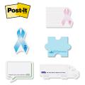Post-it® Custom Printed Notes Shapes &mdash; Jumbo - 50-sheets / 3 & 4 Color
