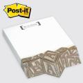Post-it® Custom Printed Angle Note Pads &mdash; Diamond 4 x 5-3/4 &nbsp; Diamond - 150-sheets / 3 & 4 Color