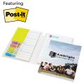 Essential Journal featuring Post-it® Notes and Flags &mdash; Option 3 / 4-color offset full cover coverage
