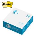 Post-it® Custom Printed Notes Calendar Cubes 3-3/8" x 3-3/8" x 1-5/8" - One Size / 1 spot color, 1-4 designs on sides, Includes Dynamic Print sheet printing