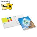 Essential Journal featuring Post-it® Notes and Flags &mdash; Option 2 - One Size / Offset full cover coverage