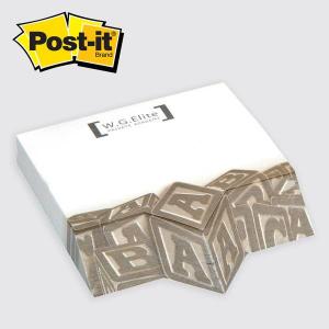 Post-it® Custom Printed Angle Note &mdash; Diamond 4 x 3-3/4 &nbsp; Diamond - 150-sheets / 3 & 4 Color