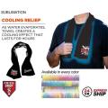 24 Hr Express Ship - Colored Cooling Towel, 12"x40", Edge to Edge sublimation 1 side
