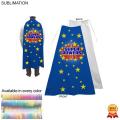 Sublimated Polyester Super Hero Cape