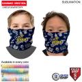 48 Hr Quick Ship - Sublimated Tubular YOUTH Neck Gaiter Facemasks (In stock, Fast production)